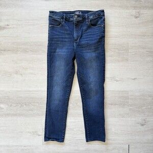 Abercrombie & Fitch Simone HighRise Super Skinny Denim Jeans Dark Wash 29/8R Y2K